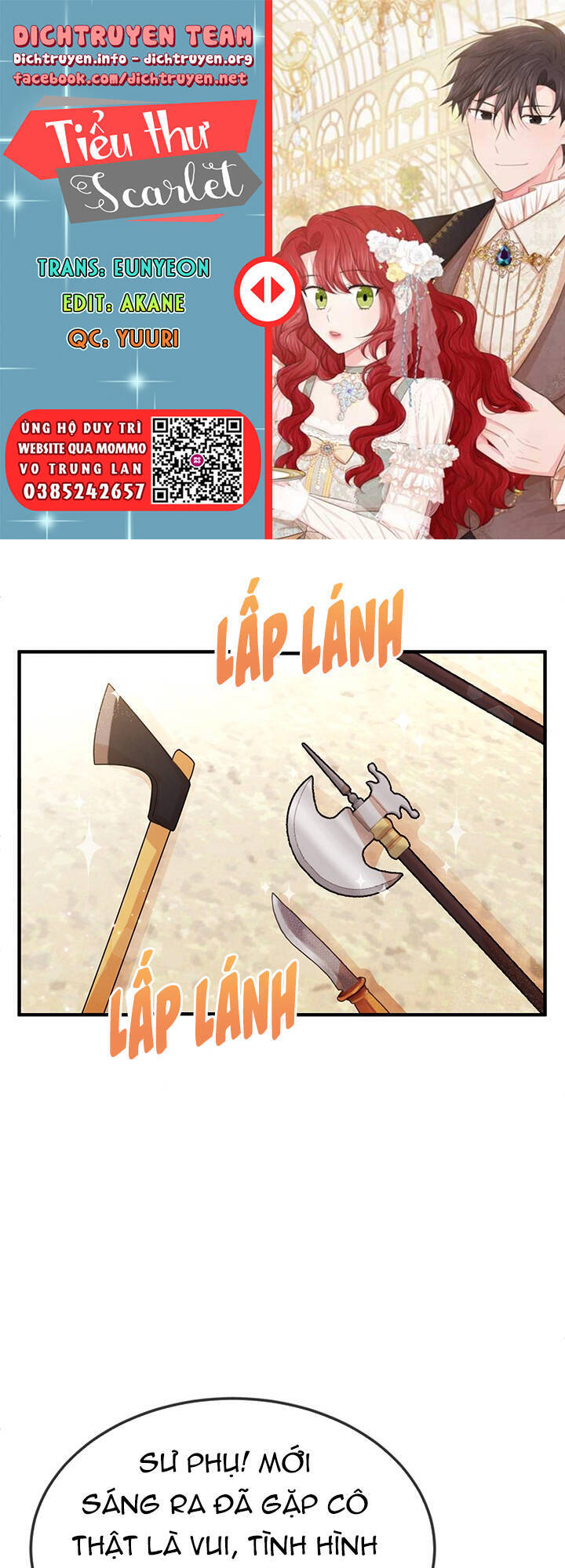 Tiểu Thư Scarlet Chapter 35 - 1