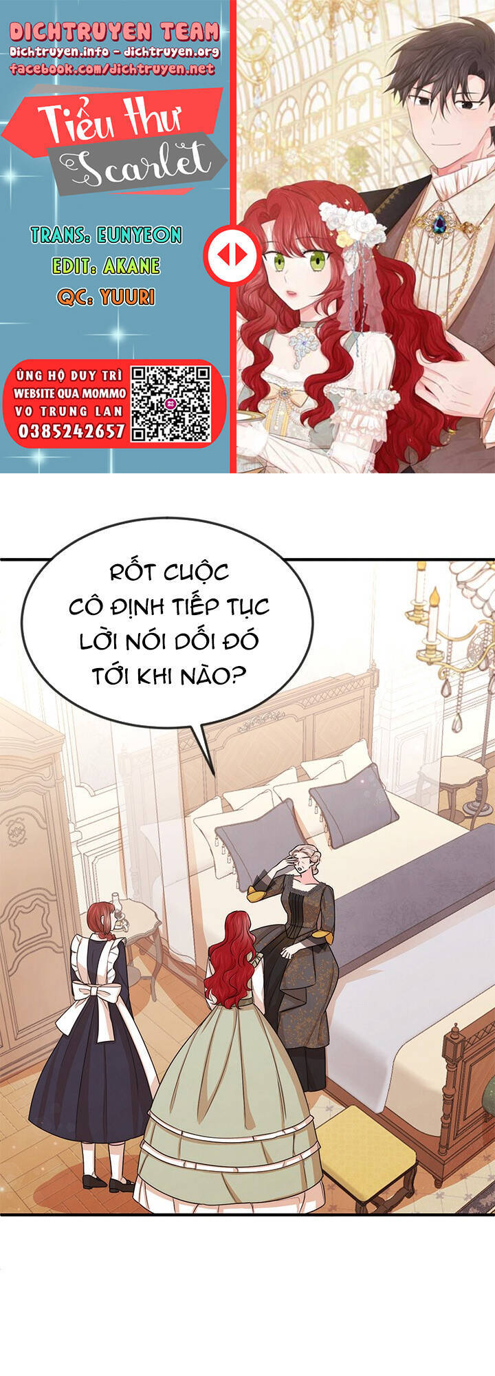 Tiểu Thư Scarlet Chapter 37 - 1