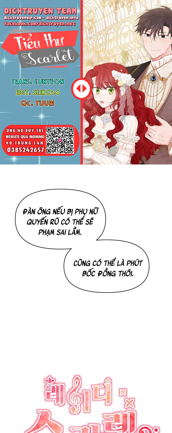 Tiểu Thư Scarlet Chapter 56 - 1