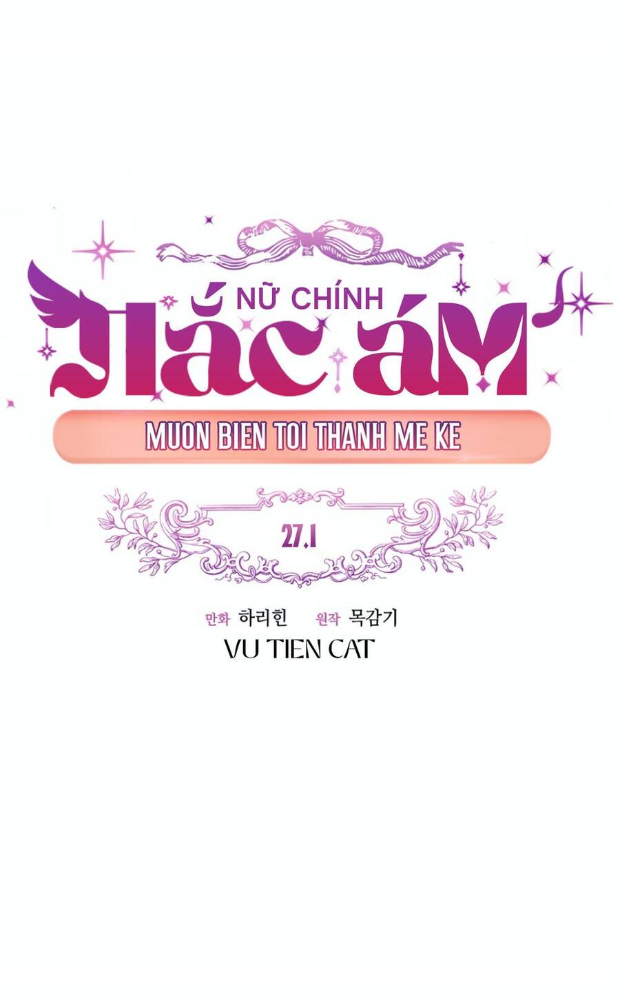 Nữ Chính Muốn Tôi Trở Thành Mẹ Kế Chapter 27 - 3