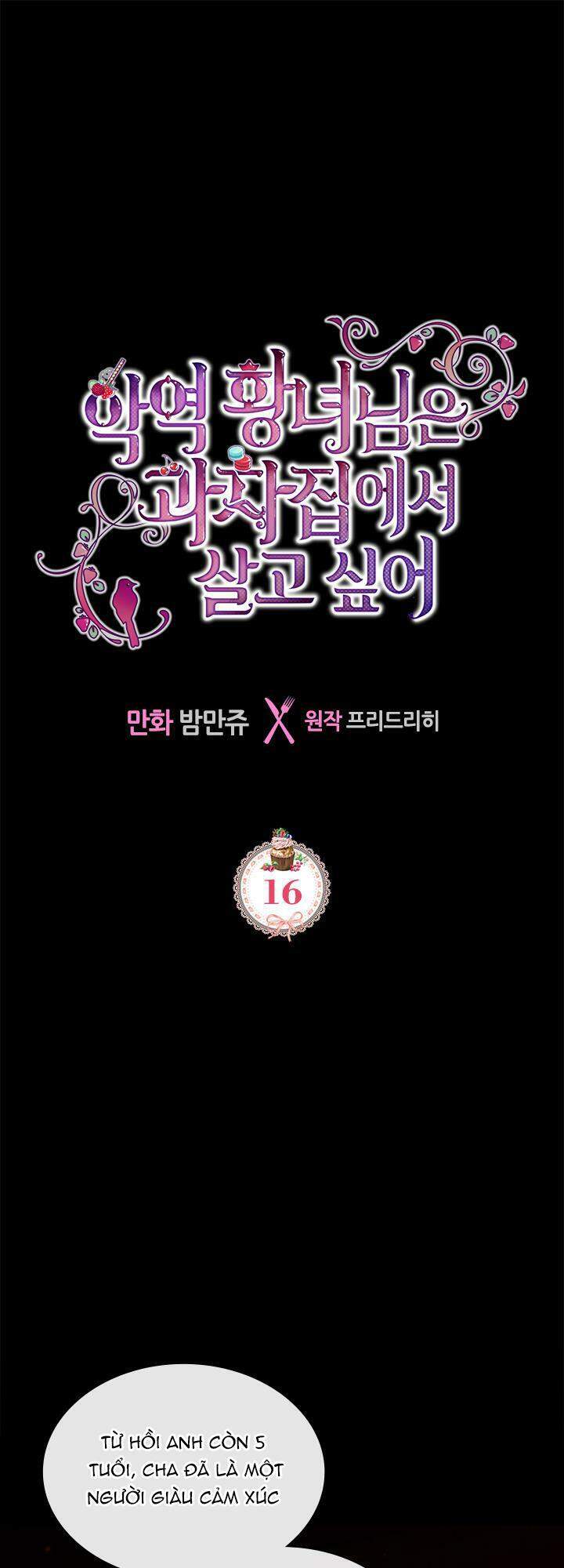 Công Chúa Phản Diện Muốn Ở Trong Ngôi Nhà Bánh Quy Chapter 16 - 1