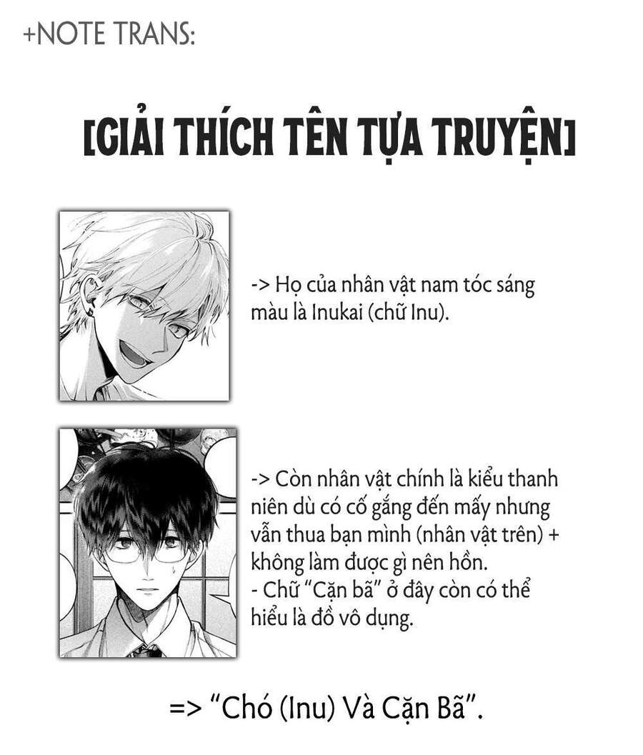 Chó Và Cặn Bã Chapter 1 - 50