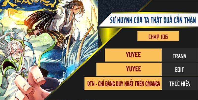 Sư Huynh Của Ta Quá Cẩn Thận Rồi Chapter 106 - 1