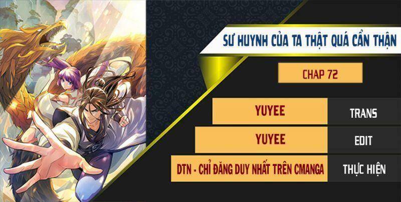 Sư Huynh Của Ta Quá Cẩn Thận Rồi Chapter 72 - 1