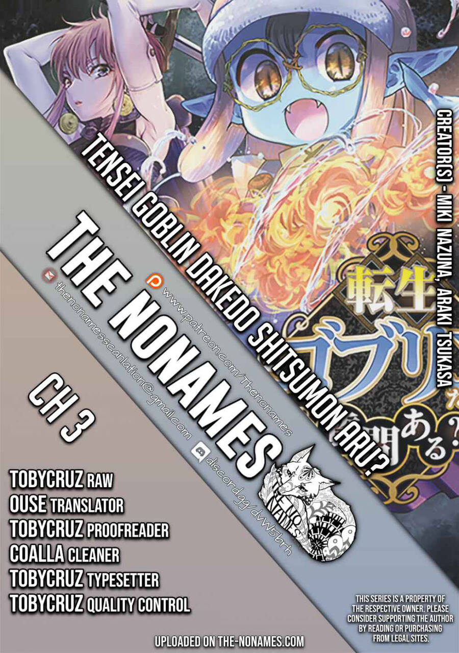 Tensei Goblin Dakedo Shitsumon Aru? Chapter 3 - 1