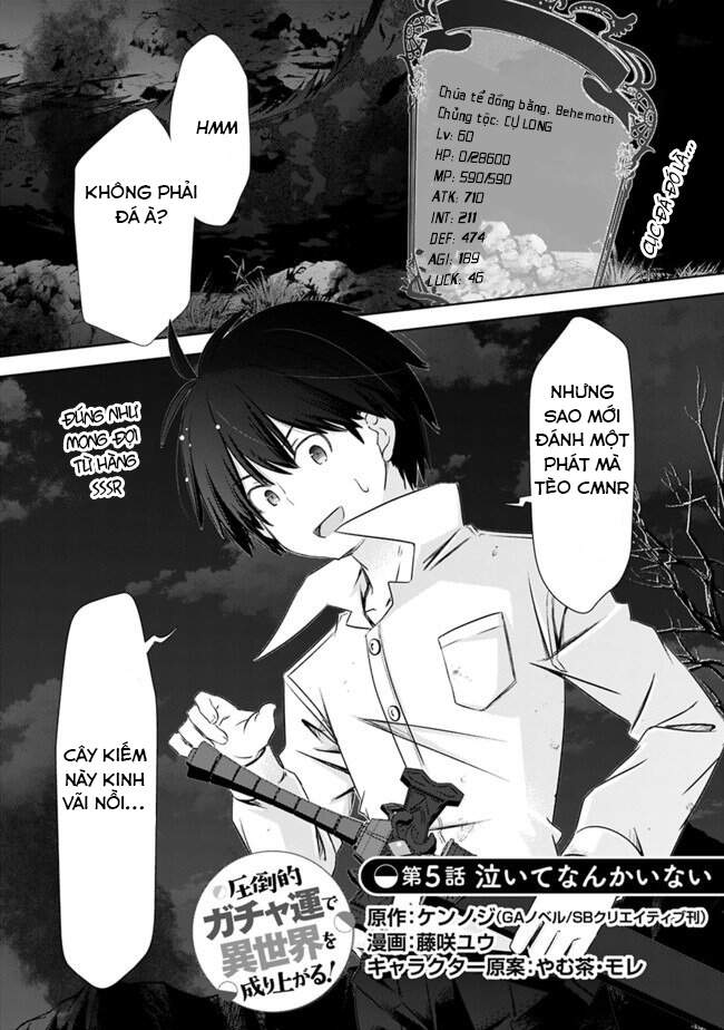 Attouteki Gacha Un De Isekai O Nariagaru! Chapter 5 - 2