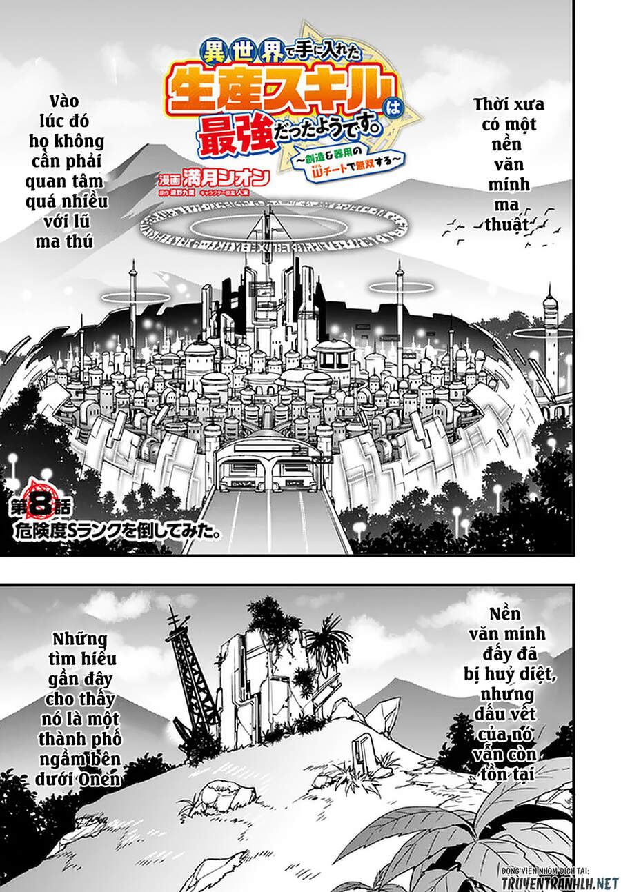 Có Vẻ Như Kỹ Năng Của Tôi Ở Dị Giới Là Mạnh Nhất Chapter 8 - 2