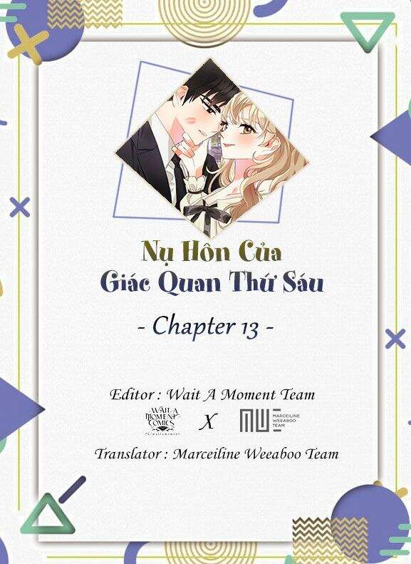 Nụ Hôn Của Giác Quan Thứ Sáu Chapter 13 - 1