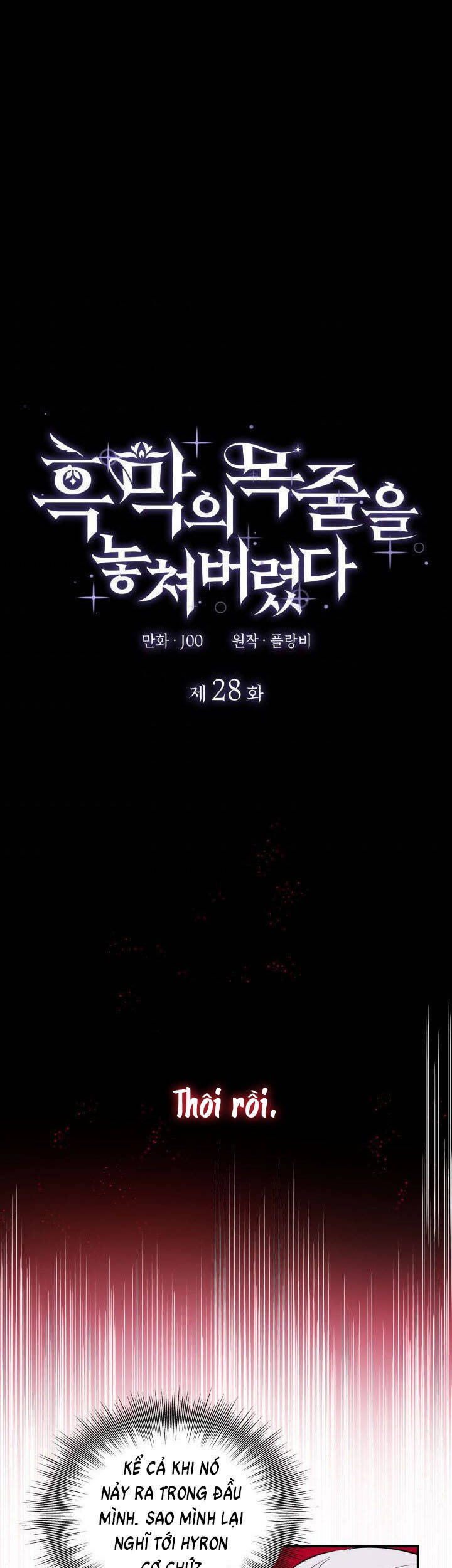 Tôi Đánh Mất Dây Xích Kiềm Chế Nam Chính Hắc Ám Chapter 28.1 - 1