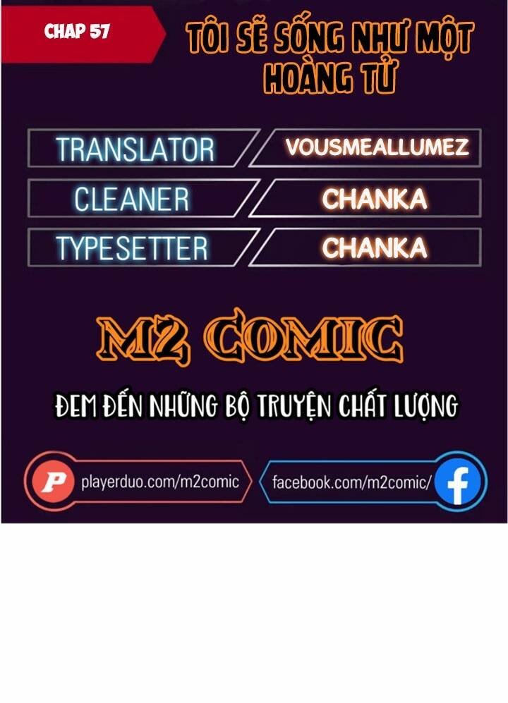 Tôi Sẽ Sống Như Một Hoàng Tử Chapter 57 - 1