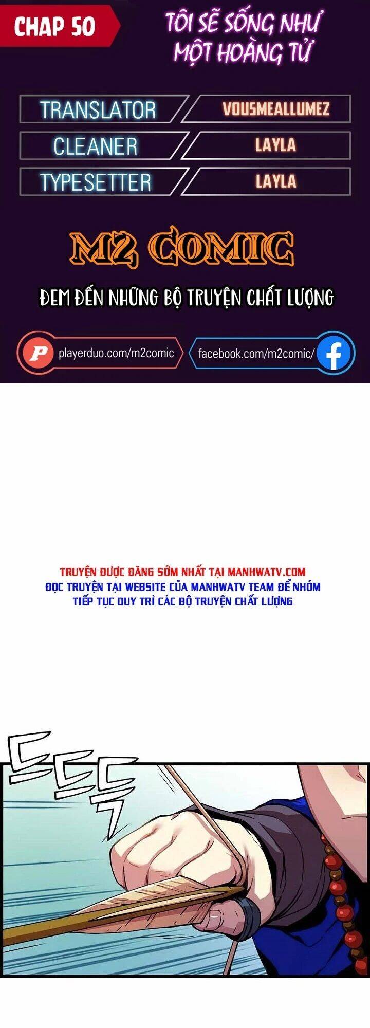 Tôi Sẽ Sống Như Một Hoàng Tử Chapter 50 - 1