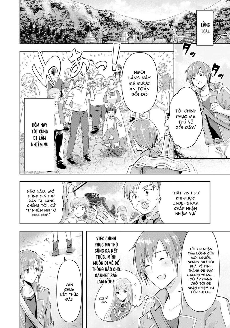 Vì Muốn Tỏ Tình Với Cô Lễ Tân Nên Tôi Thường Xuyên Lui Tới Guild Rồi Dần Trở Thành Dũng Giả Chapter 2 - 4