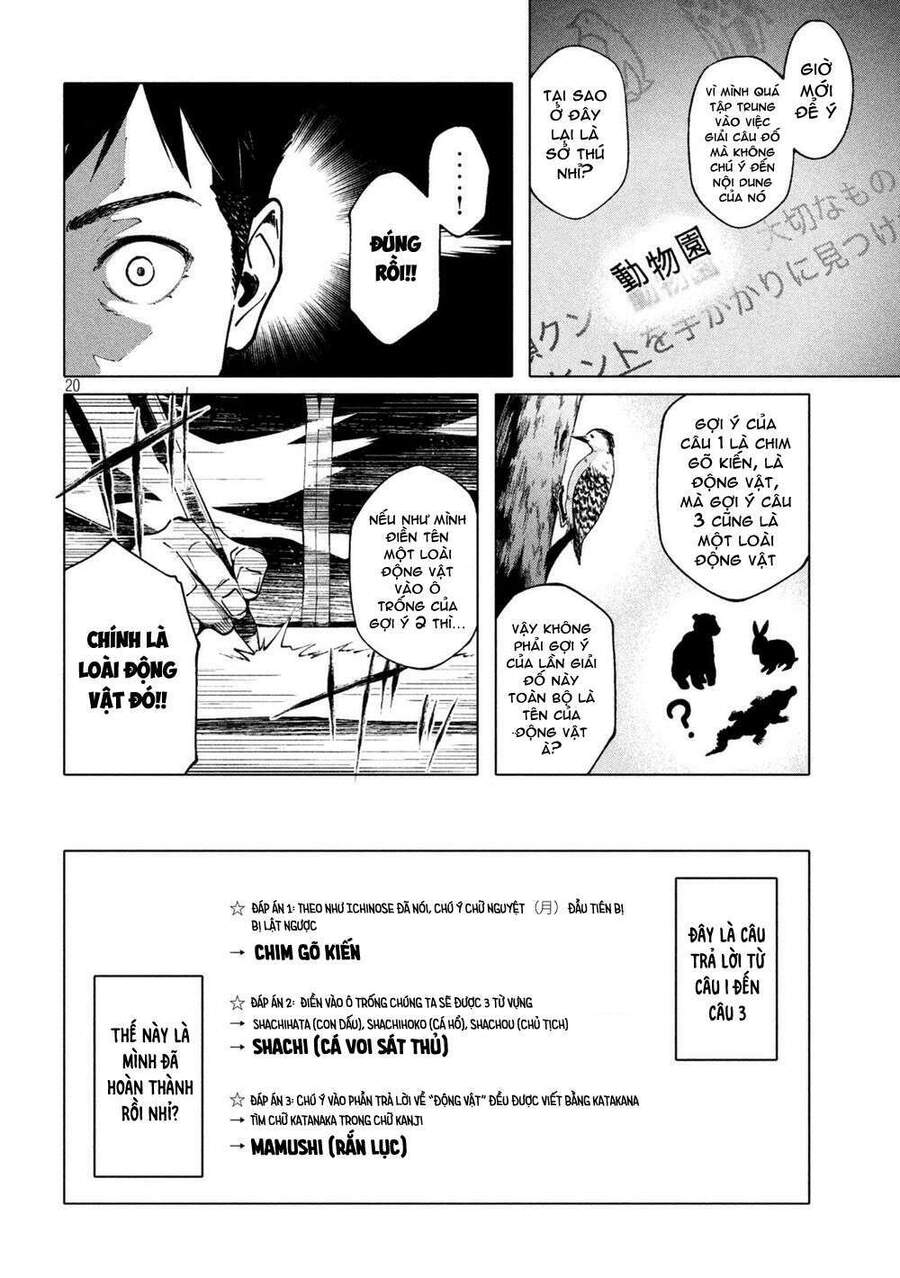 Điều Còn Khó Hơn Cả Việc Giải Đố Chapter 1 - 22