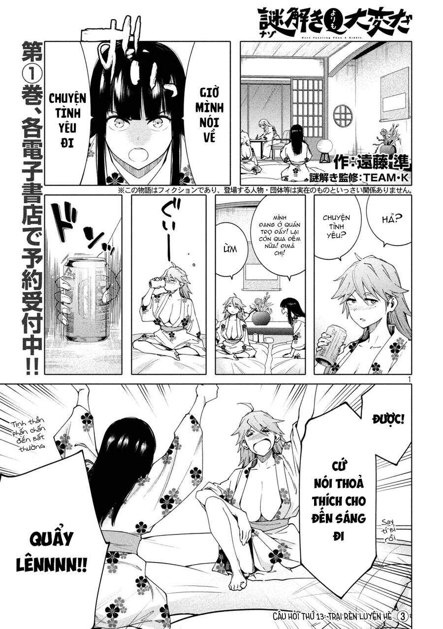 Điều Còn Khó Hơn Cả Việc Giải Đố Chapter 13 - 3