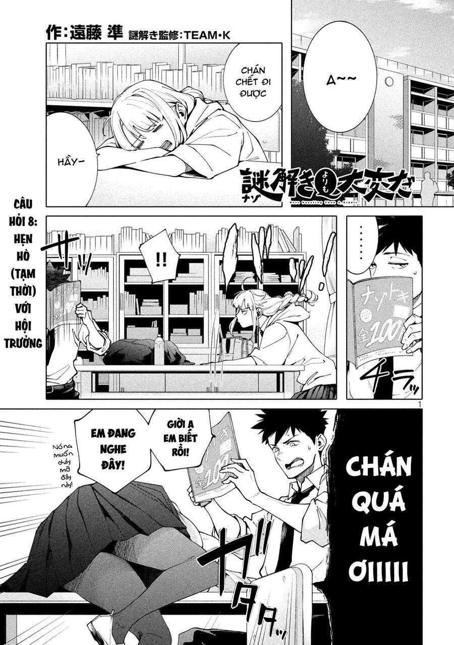 Điều Còn Khó Hơn Cả Việc Giải Đố Chapter 8 - 3