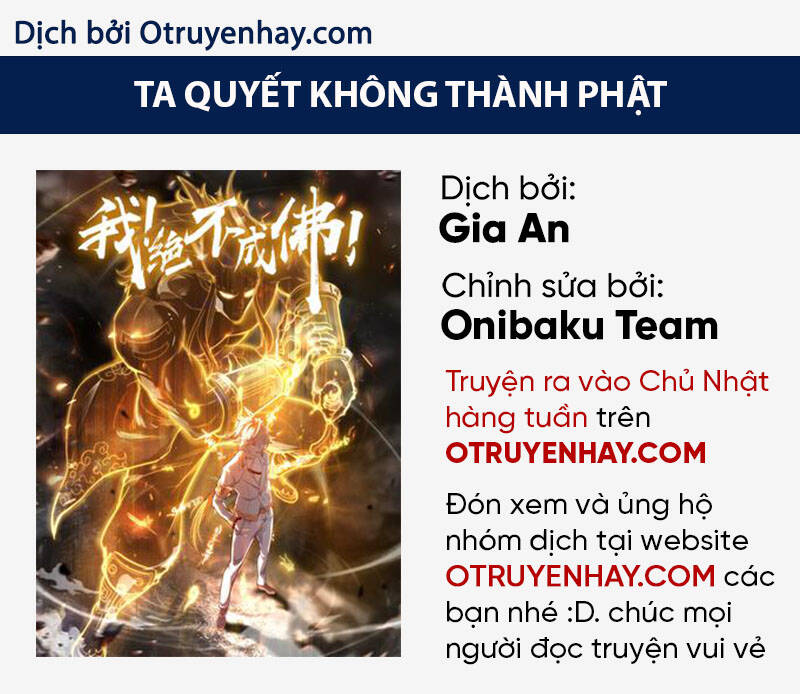 Ta Quyết Không Thành Phật Chapter 1 - 1