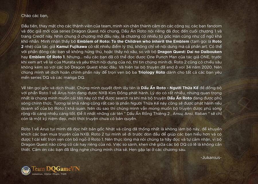 Dấu Ấn Rồng Thiêng - Người Kế Thừa Thánh Huy Chapter 1 - 41