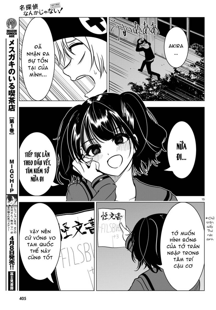 Không Phải Thám Tử Lừng Danh~! Đây Là Cuộc Chiến Giữa Những Thám Tử Cao Trung~! Chapter 13 - 17