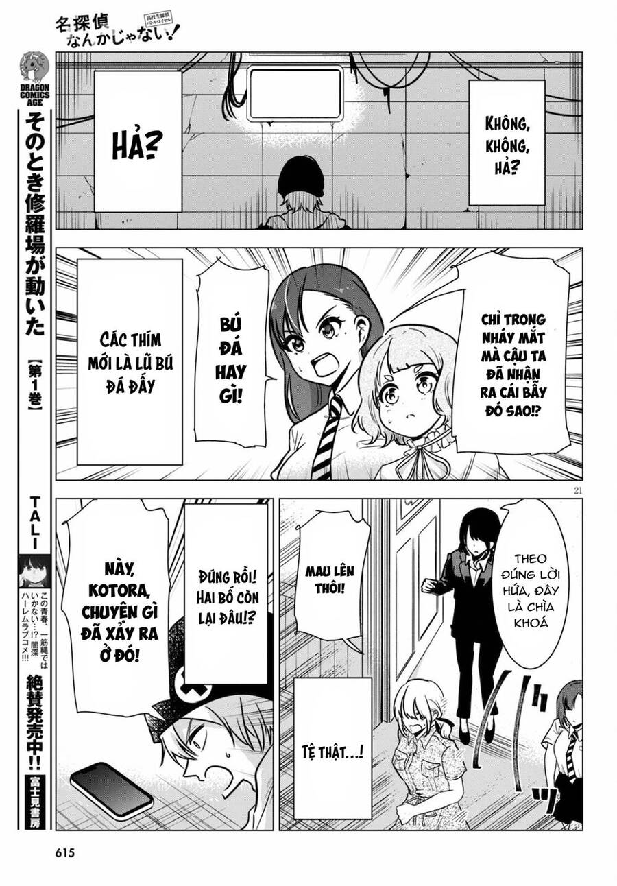 Không Phải Thám Tử Lừng Danh~! Đây Là Cuộc Chiến Giữa Những Thám Tử Cao Trung~! Chapter 9 - 22