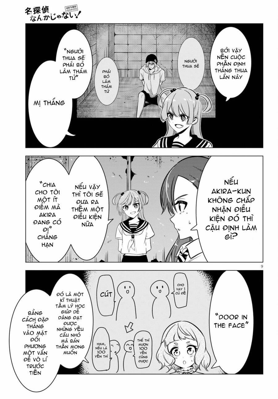 Không Phải Thám Tử Lừng Danh~! Đây Là Cuộc Chiến Giữa Những Thám Tử Cao Trung~! Chapter 10 - 12