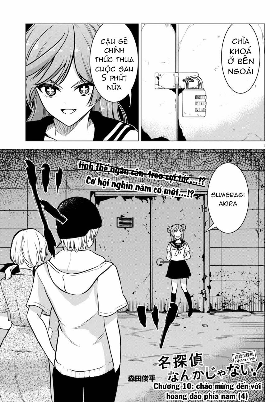 Không Phải Thám Tử Lừng Danh~! Đây Là Cuộc Chiến Giữa Những Thám Tử Cao Trung~! Chapter 10 - 4