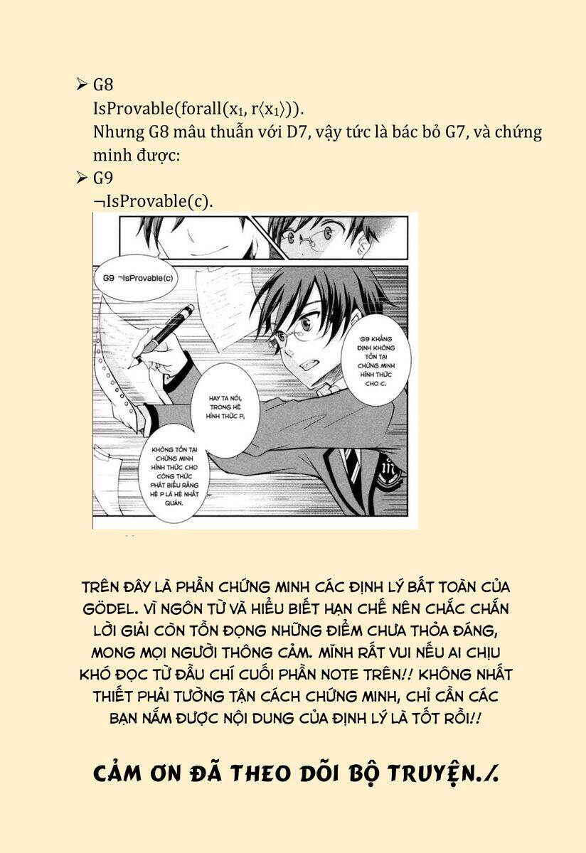 Mathematical Girls: Các Định Lý Bất Toàn Của Gödel Chapter 11 - 34