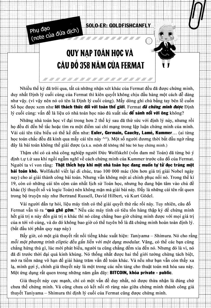 Mathematical Girls: Các Định Lý Bất Toàn Của Gödel Chapter 3 - 30
