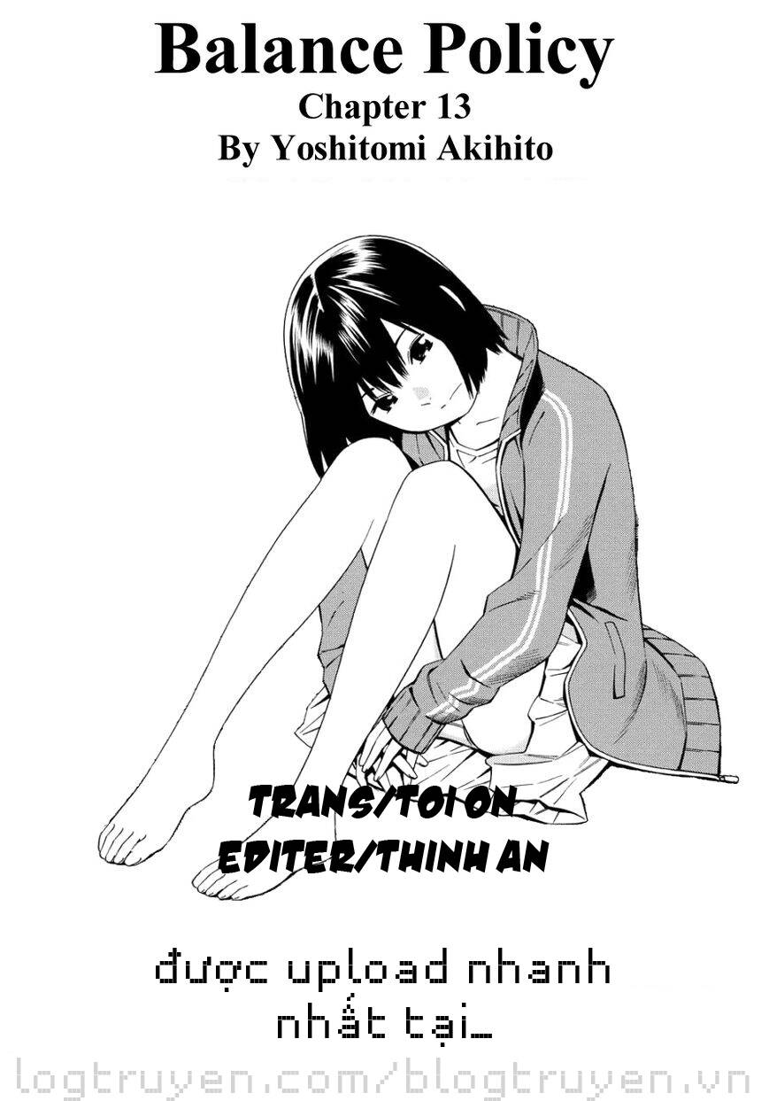 Balance Policy Chapter 13 - 1