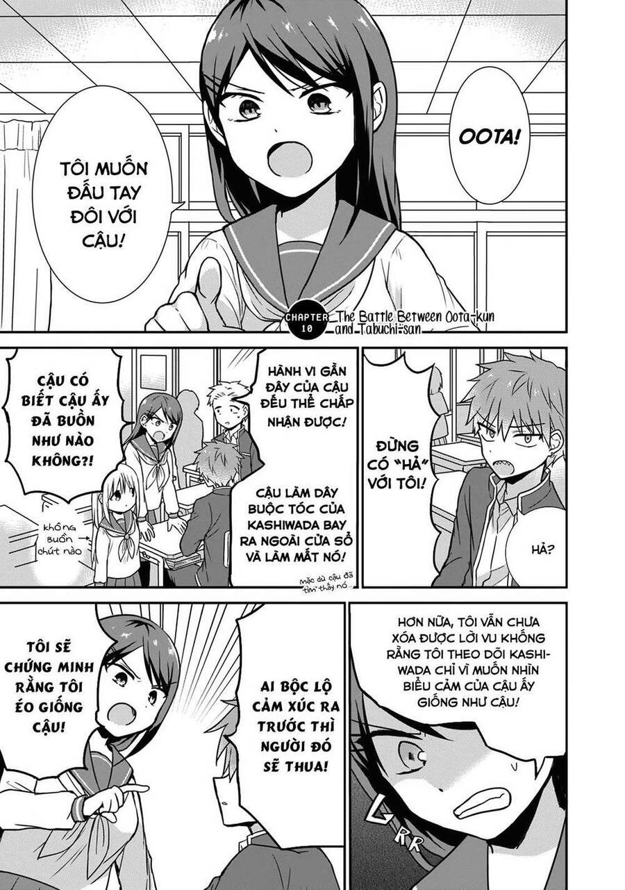 Kao Ni Denai Kashiwada-San To Kao Ni Deru Oota-Kun Chapter 10 - 1