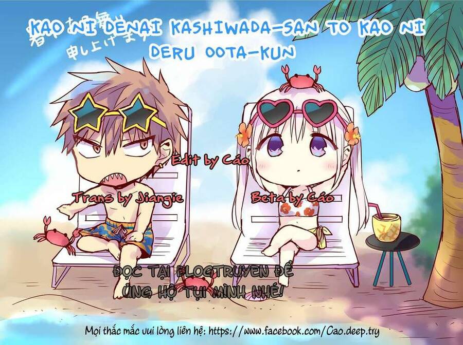 Kao Ni Denai Kashiwada-San To Kao Ni Deru Oota-Kun Chapter 13 - 10