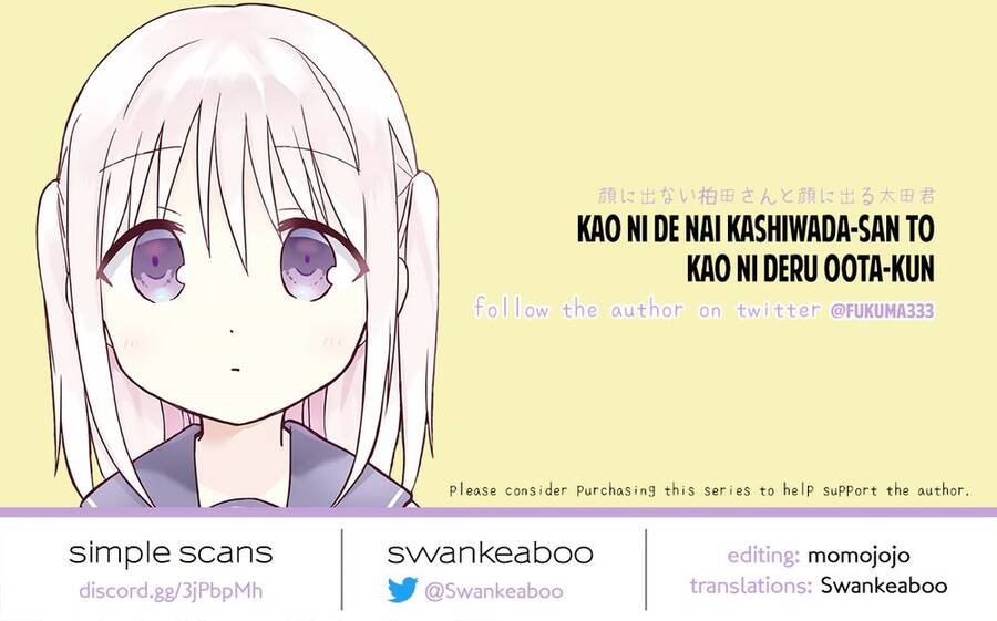 Kao Ni Denai Kashiwada-San To Kao Ni Deru Oota-Kun Chapter 25 - 12