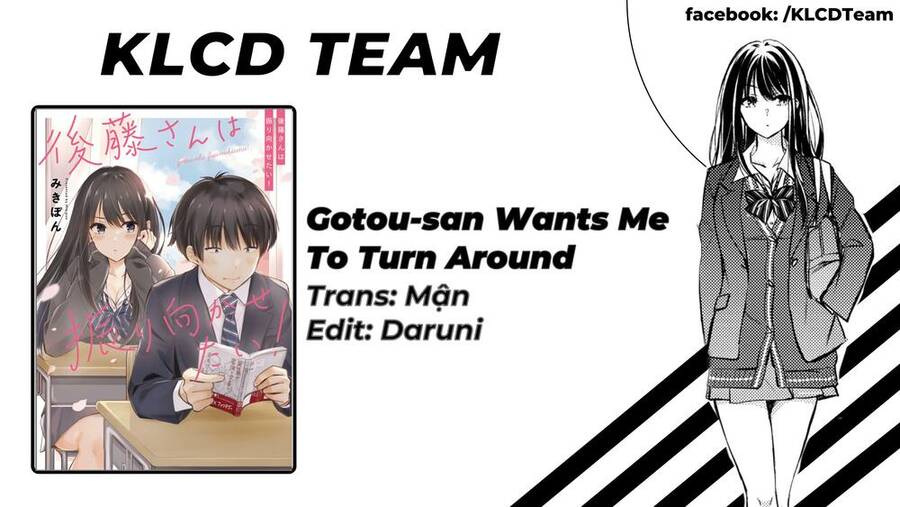 Gotou-San Wa Furimukasetai! Chapter 14 - 1