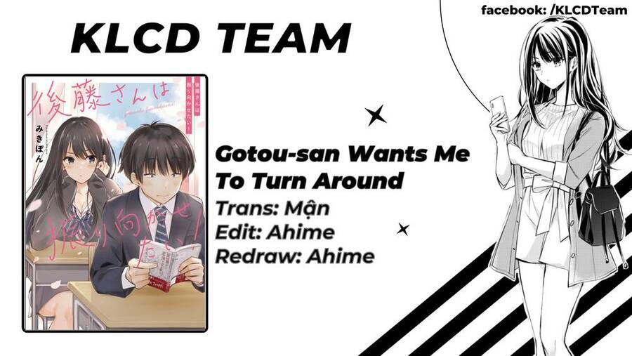 Gotou-San Wa Furimukasetai! Chapter 16 - 1