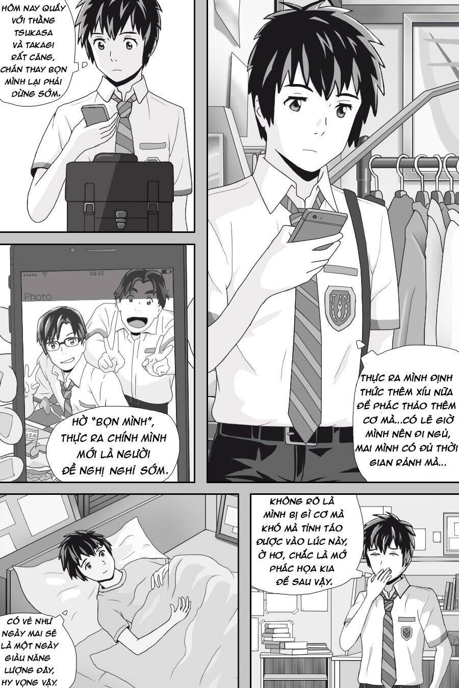 Tên Cậu Là Gì: Nghĩ Ngợi & Mộng Mơ Chapter 1 - 4