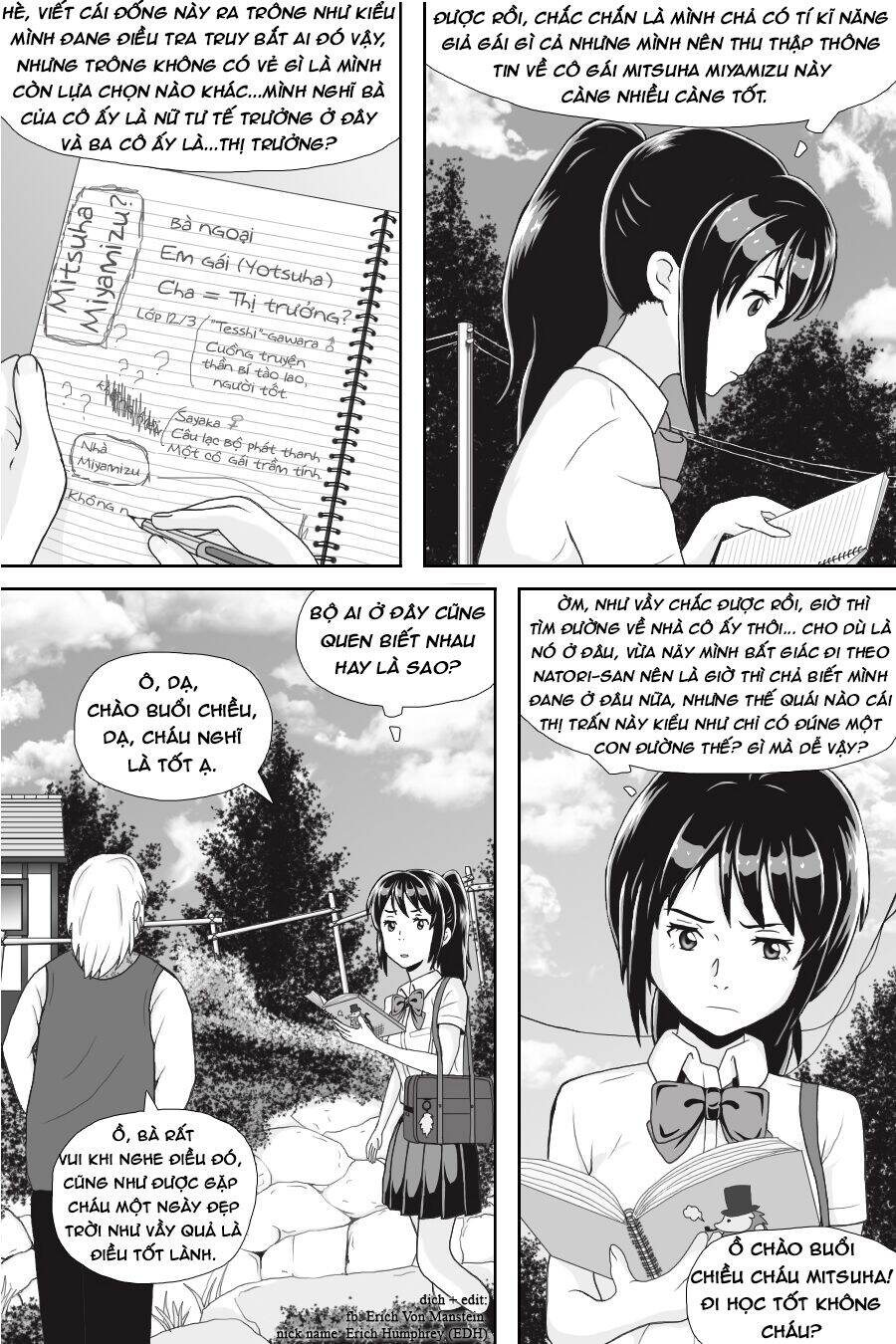 Tên Cậu Là Gì: Nghĩ Ngợi & Mộng Mơ Chapter 2 - 31