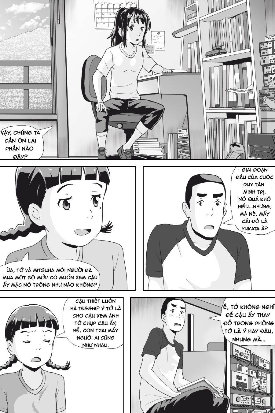 Tên Cậu Là Gì: Nghĩ Ngợi & Mộng Mơ Chapter 3 - 34