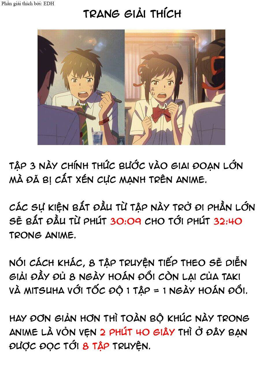 Tên Cậu Là Gì: Nghĩ Ngợi & Mộng Mơ Chapter 3 - 47