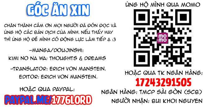 Tên Cậu Là Gì: Nghĩ Ngợi & Mộng Mơ Chapter 3 - 50