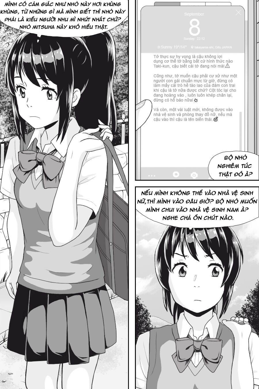 Tên Cậu Là Gì: Nghĩ Ngợi & Mộng Mơ Chapter 4 - 8