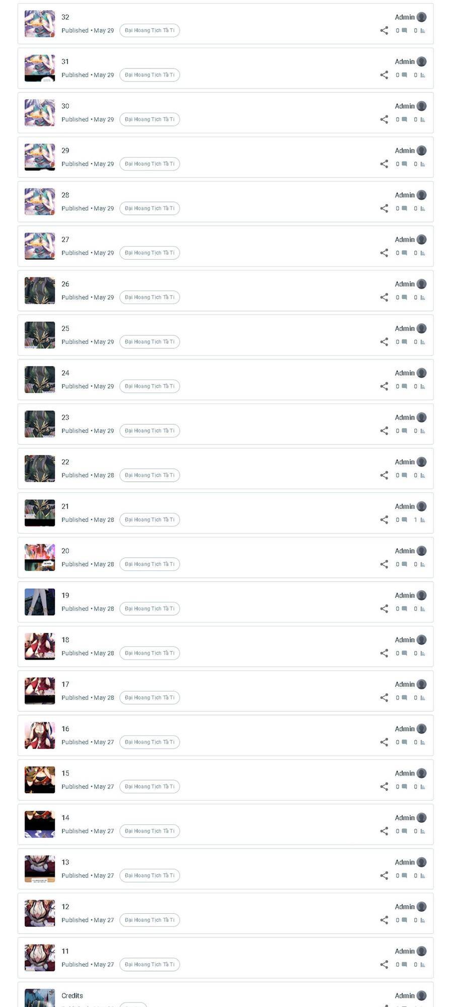 Đại Hoang Tịch Tà Ti Chapter 20 - 39