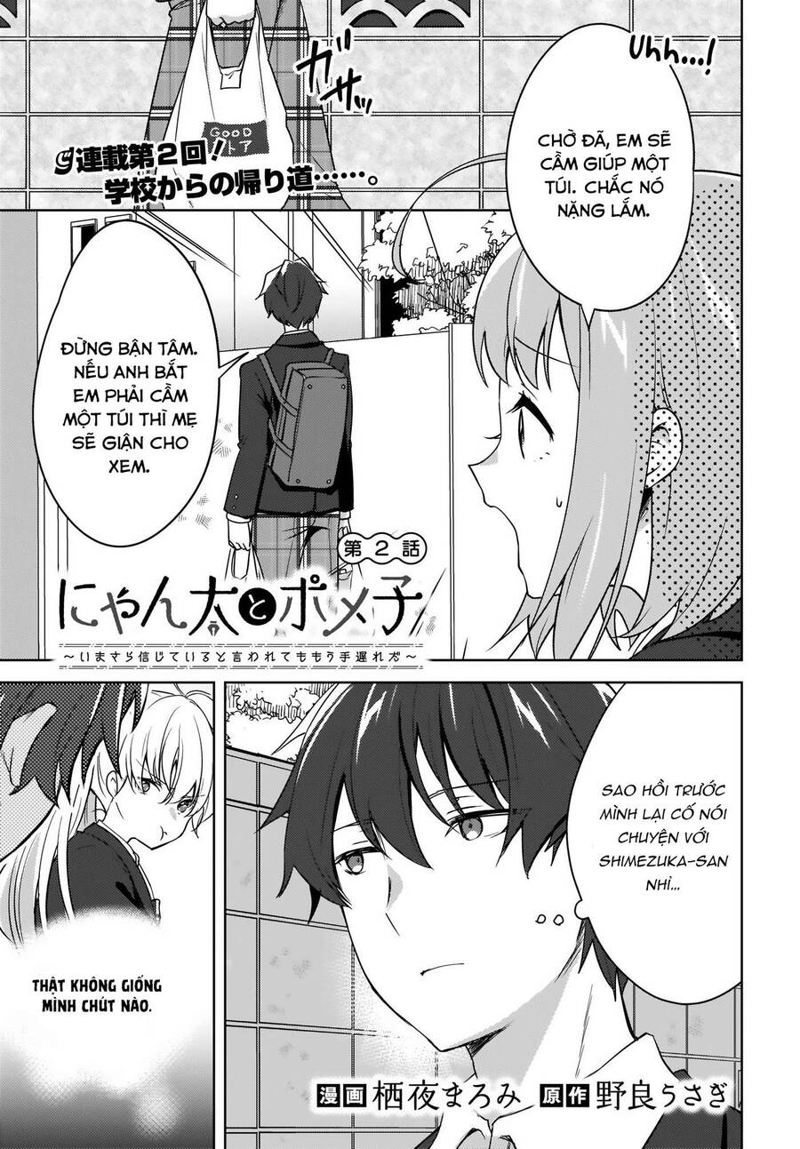 Nyanta And Pomeko It's Too Late To Say You Belive Me Chapter 2 - 2