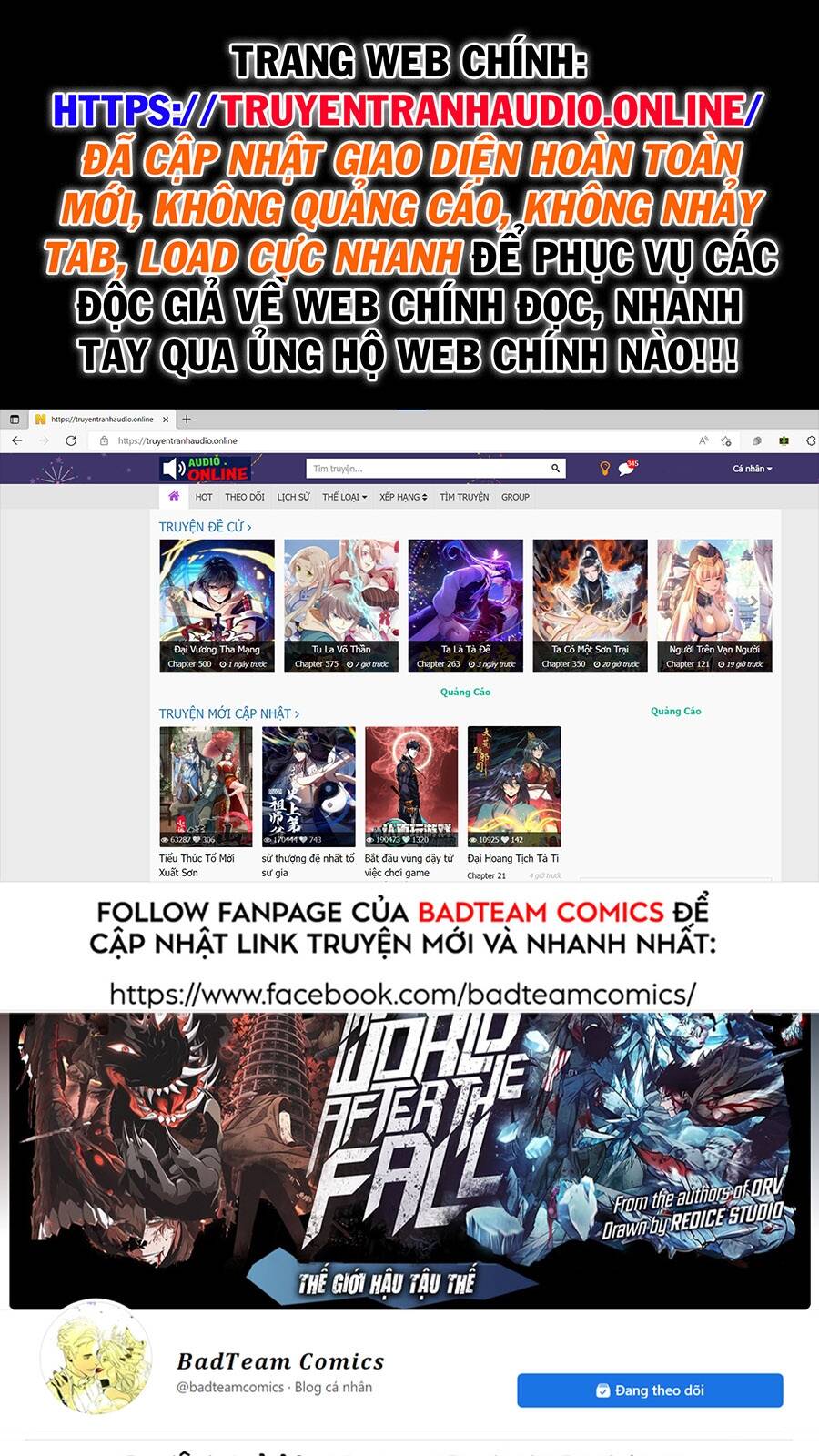 Tác Giả Sinh Tồn Ký Chapter 1 - 1