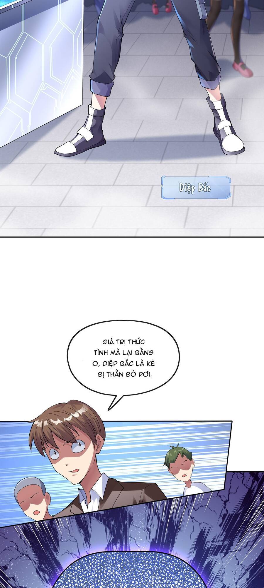 Thời Đại Thần Minh: Thế Giới Biến Thành Game Online Chapter 1 - 4