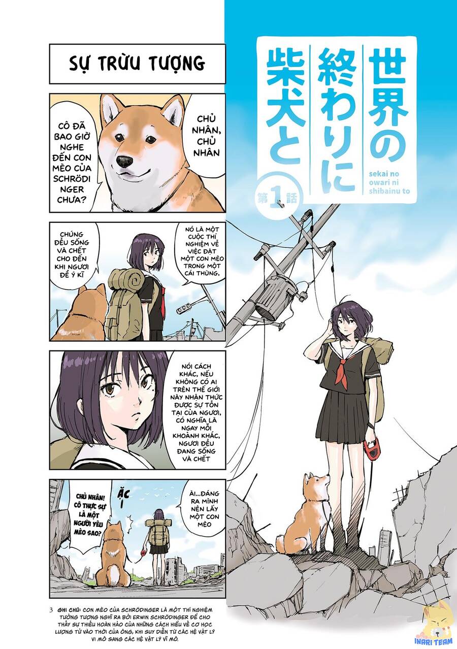 Lang Thang Miền Tận Thế Với Chú Chó Shiba Của Tôi Chapter 1 - 2