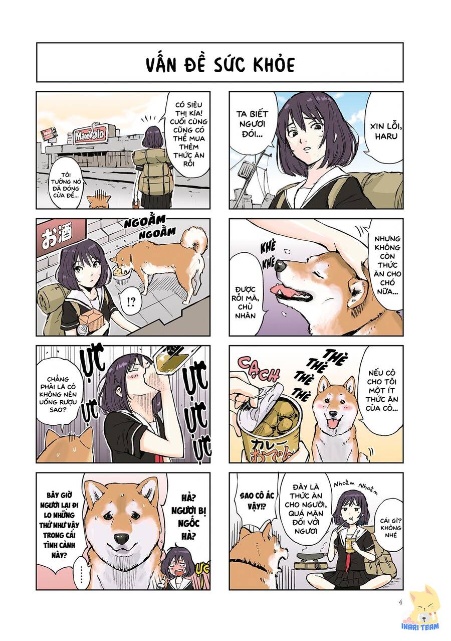 Lang Thang Miền Tận Thế Với Chú Chó Shiba Của Tôi Chapter 1 - 3
