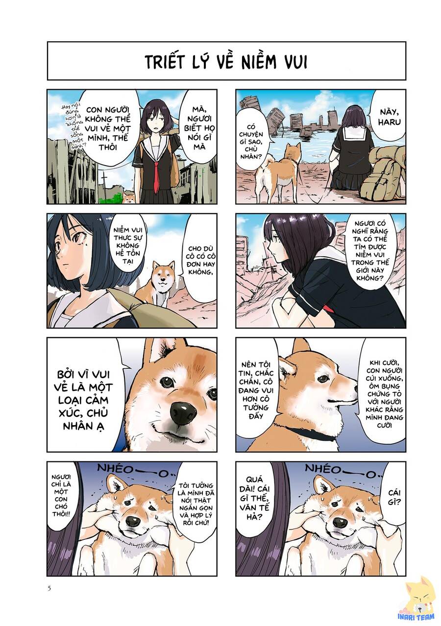 Lang Thang Miền Tận Thế Với Chú Chó Shiba Của Tôi Chapter 1 - 4