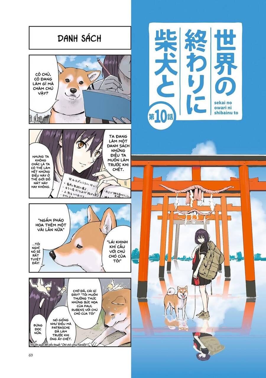 Lang Thang Miền Tận Thế Với Chú Chó Shiba Của Tôi Chapter 10 - 1