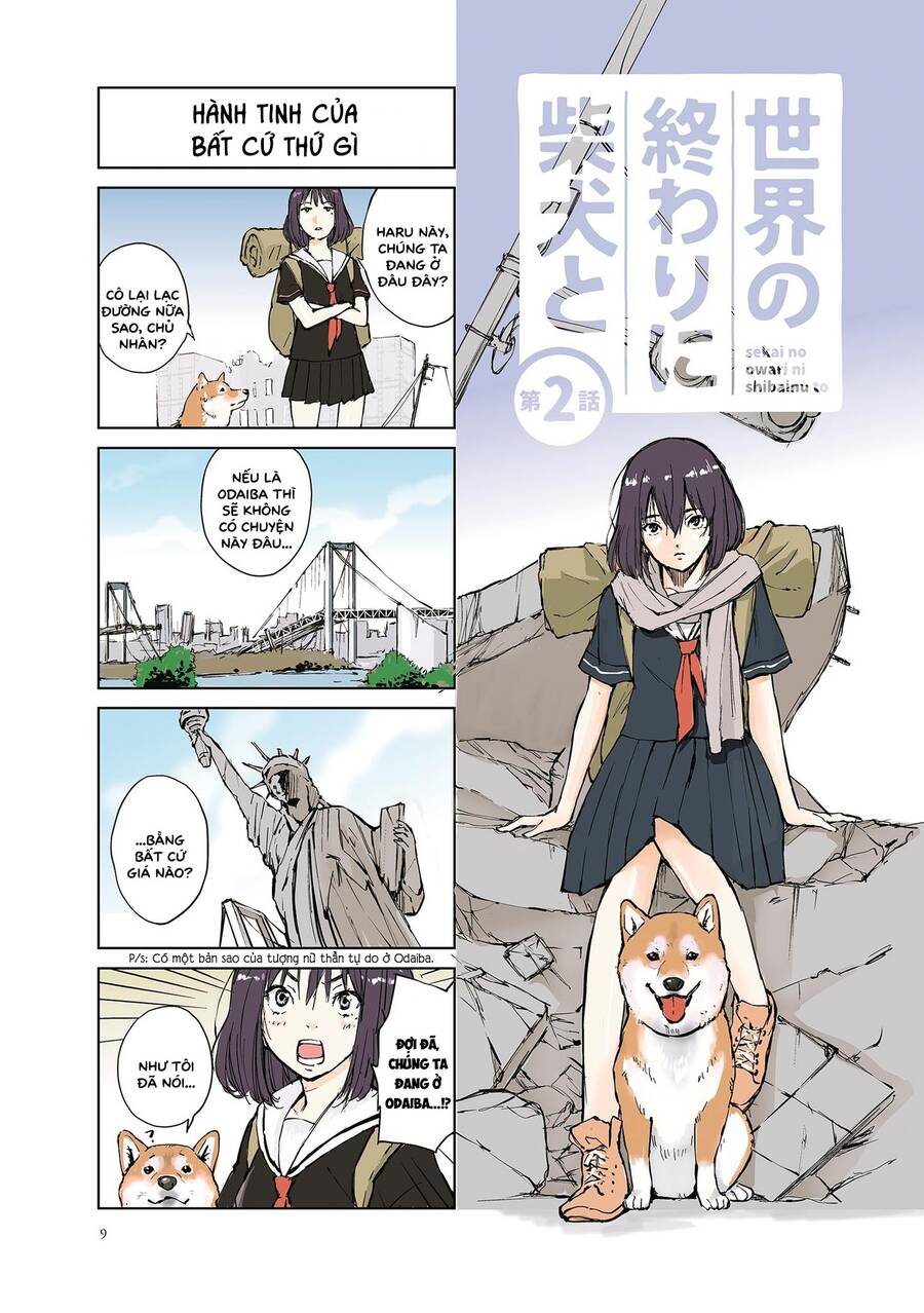 Lang Thang Miền Tận Thế Với Chú Chó Shiba Của Tôi Chapter 2 - 1