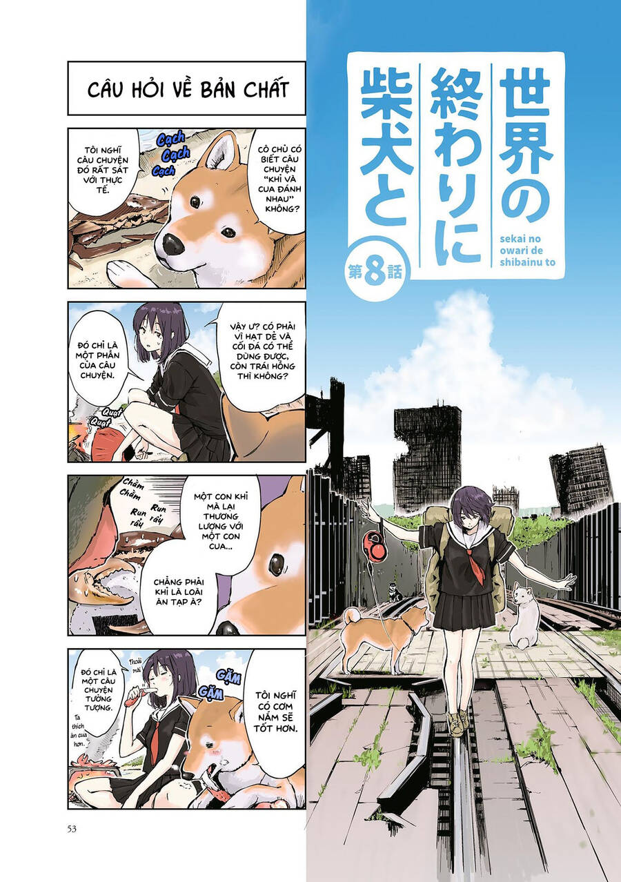 Lang Thang Miền Tận Thế Với Chú Chó Shiba Của Tôi Chapter 8 - 1