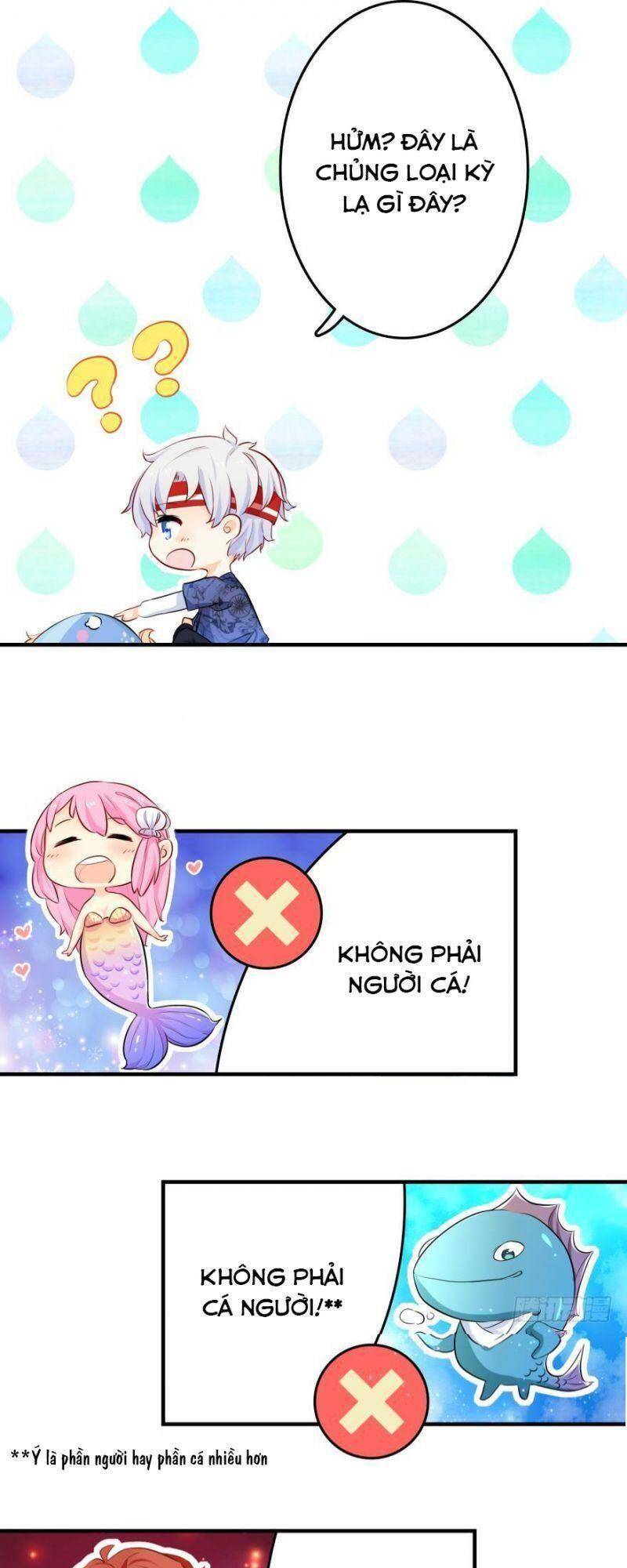 Nhân Ngư Học Trưởng, Đừng Ôm Ta! Chapter 2 - 3